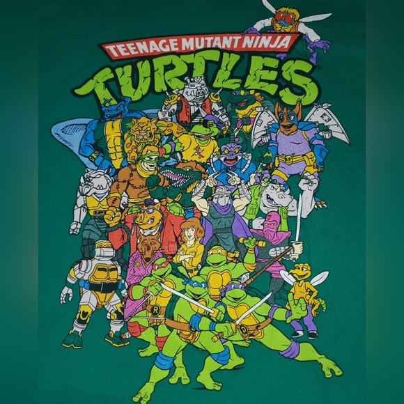 Teenage Mutant Ninja Turtles Characters Shirt size XXL and set of 2 TMNT socks - Picture 2 of 9